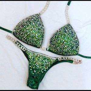 Custom Swarovski Competition Bikini